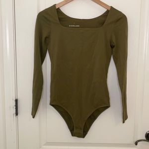 Everlane Square Neck Bodysuit